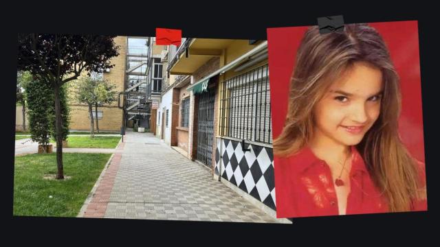 El barrio de Entrenaranjos de Dos Hermanas (Sevilla), y Melody, al inicio de su carrera musical.