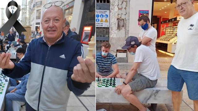 Un montaje con imágenes de José Antonio.