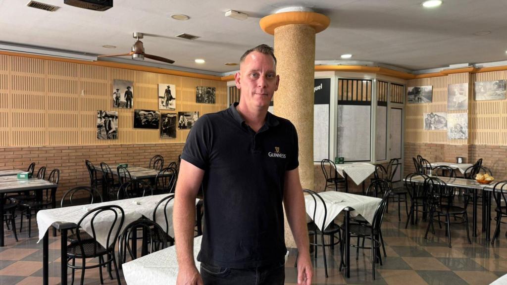 Jeffrey Hoogervorst en el Bar Mestalla. Patricia Orduna