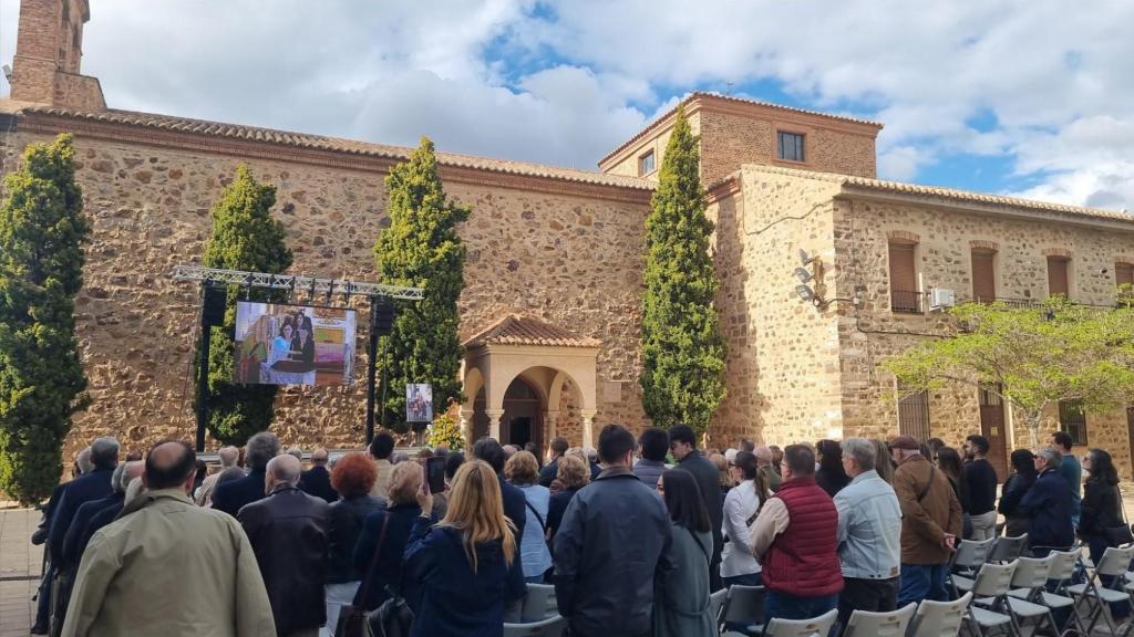 Homenaje a Agustín Escobar y su familia en Puertollano (Ciudad Real).