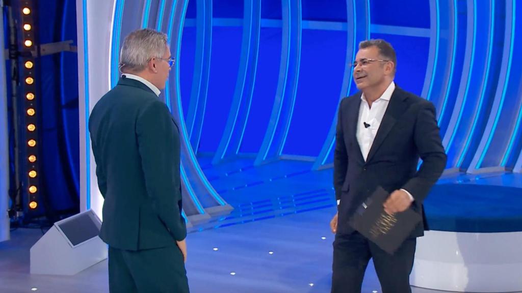 Boris Izaguirre y Jorge Javier Vázquez en 'Hay una cosa que te quiero decir'.