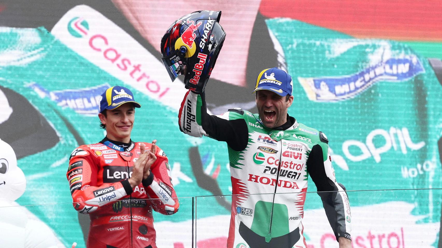 Johann Zarco reina en el caos de Le Mans y logra una victoria histórica sobre Marc Márquez