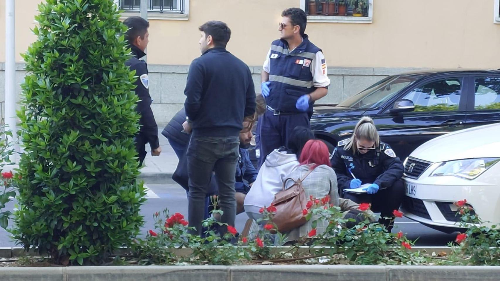 Atropellada una joven en la Avenida de la Reconquista en Toledo al cruzar indebidamente por la mediana