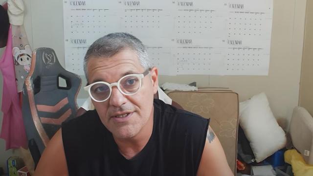 Frank Cuesta en el comunicado emitido en su canal de YouTube