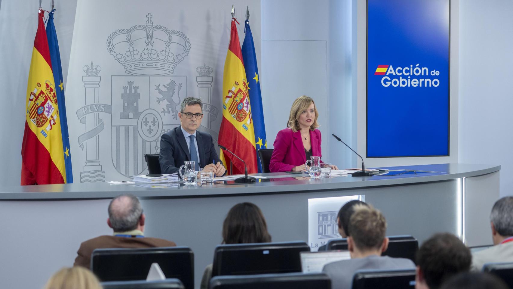 Última hora política, en directo | Bolaños, sobre los mensajes de Sánchez: "Queremos llegar hasta el final y conocer todo de la filtración: quién y cómo ha sido"