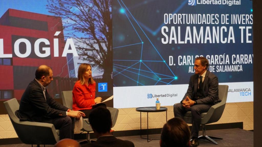 García Carbayo promociona en Madrid las ventajas de Salamanca como destino empresarial: “Condiciones muy asequibles y muchas oportunidades”