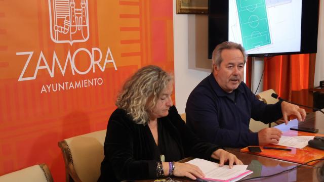 Auxiliadora Fernández y Francisco Guarido