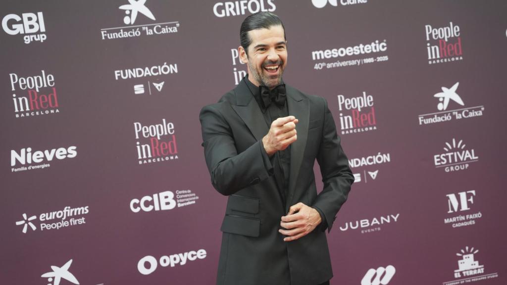 Miguel Ángel Muñoz, el pasado lunes 11 de mayo, en la Gala de Solidaridad Roja.