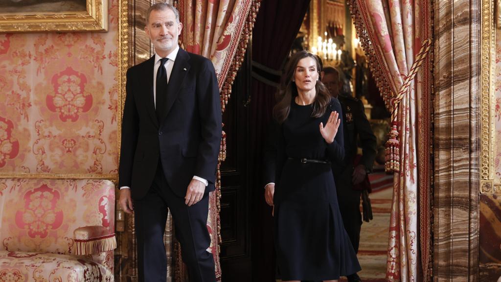 Felipe VI y Letizia en un acto público.