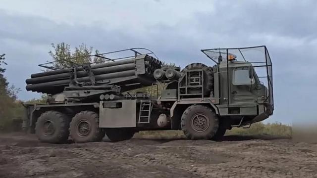 El 9K57-1 Uragan-1.