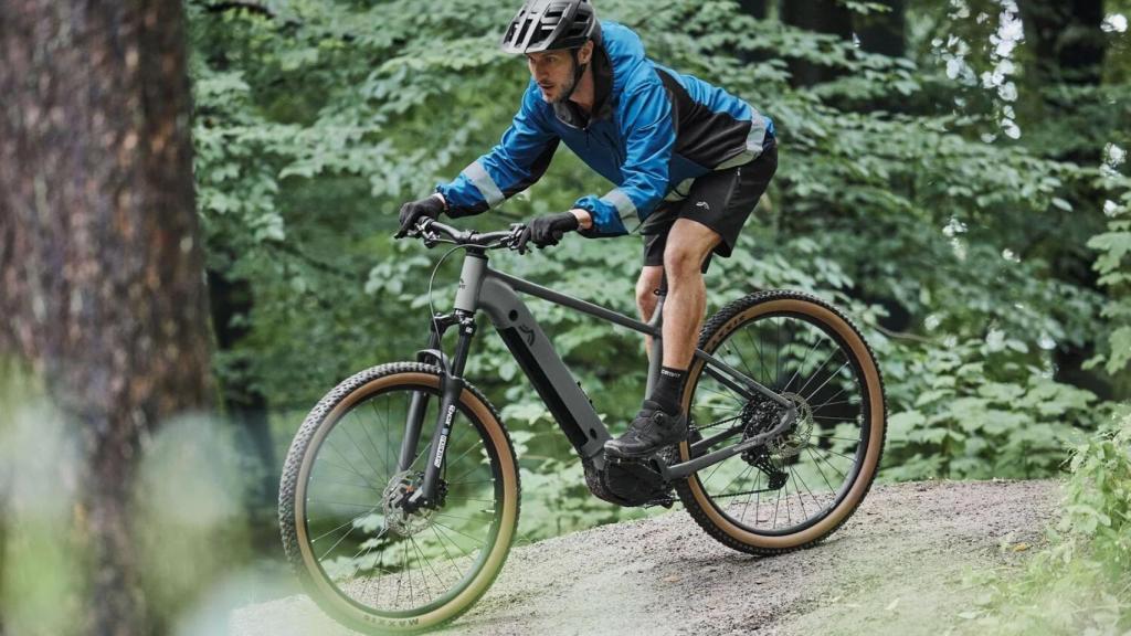 La bicicleta de montaña eléctrica de 709 Wh de Lidl.