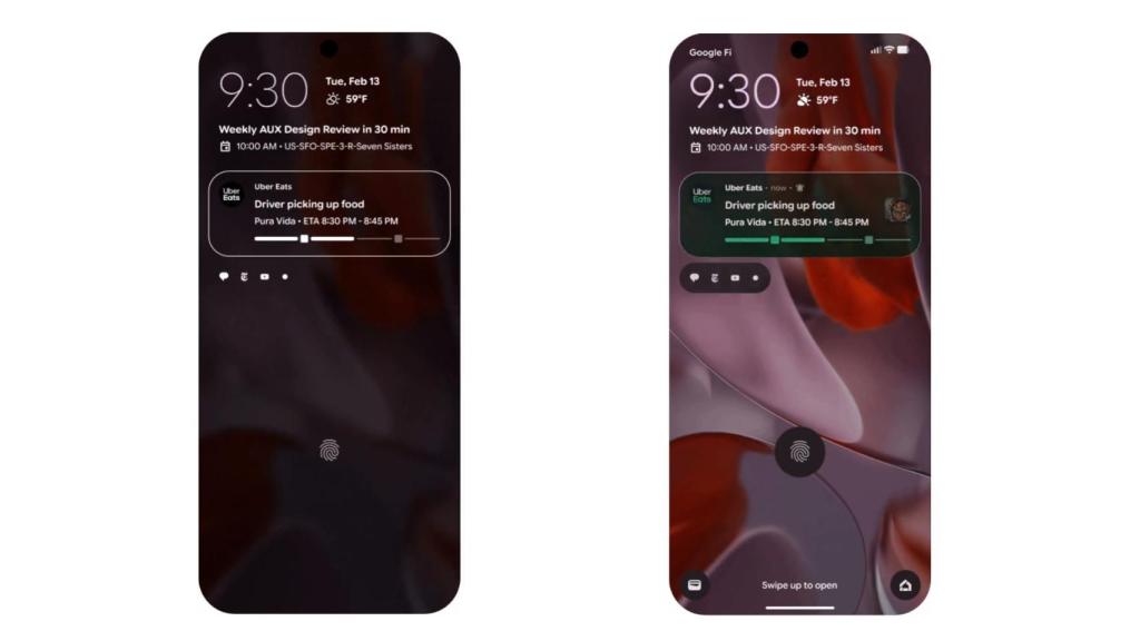 New Google blocking screen