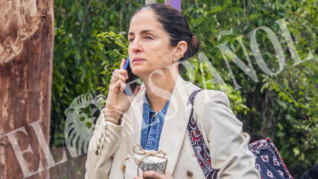 Adriana Herrera, en su nueva vivienda de EL VISO.