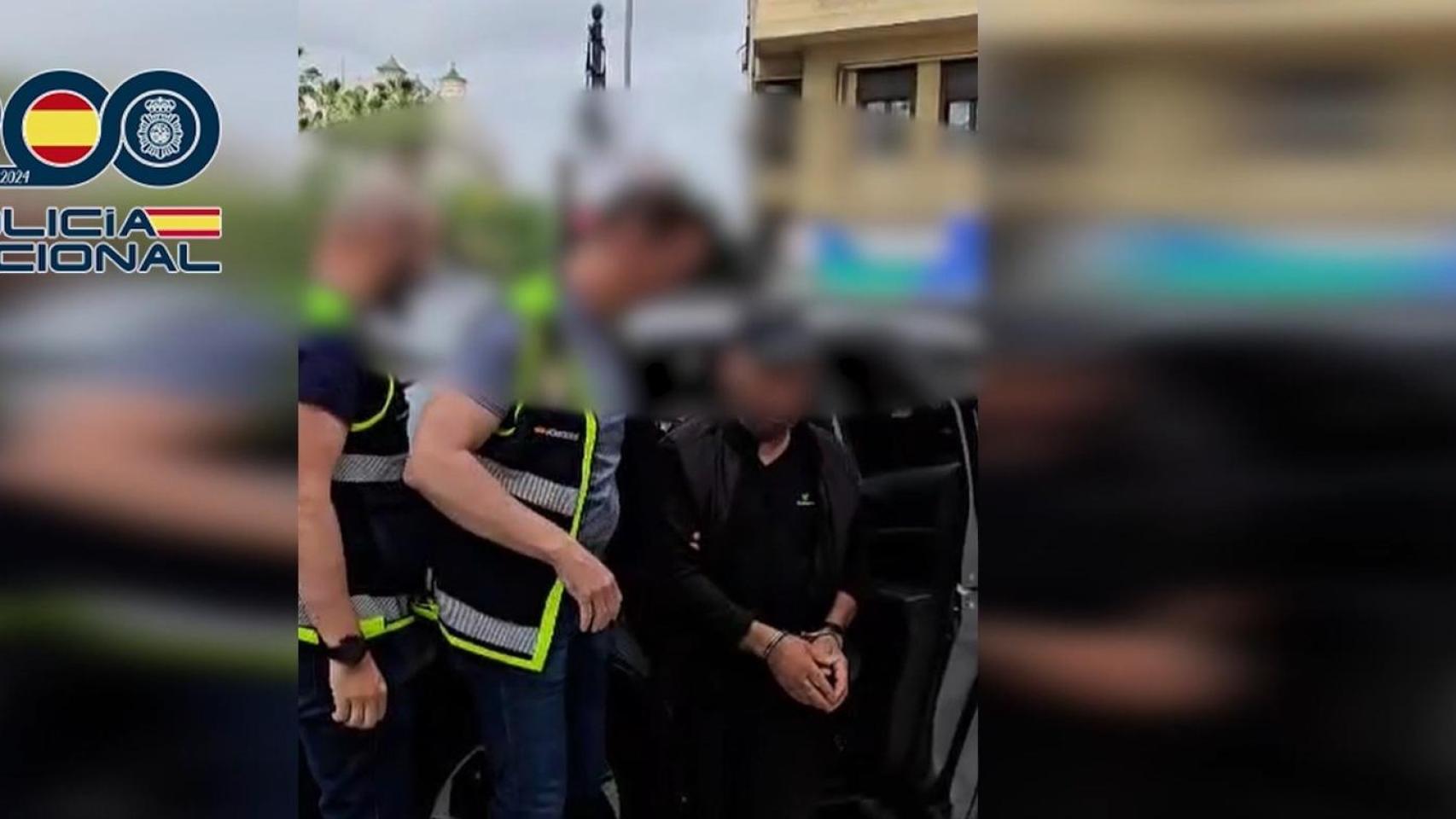 El último detenido por su presunta implicación en el crimen de Nazaret. CNP/Europa Press