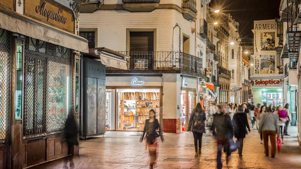 Calle Sierpes.