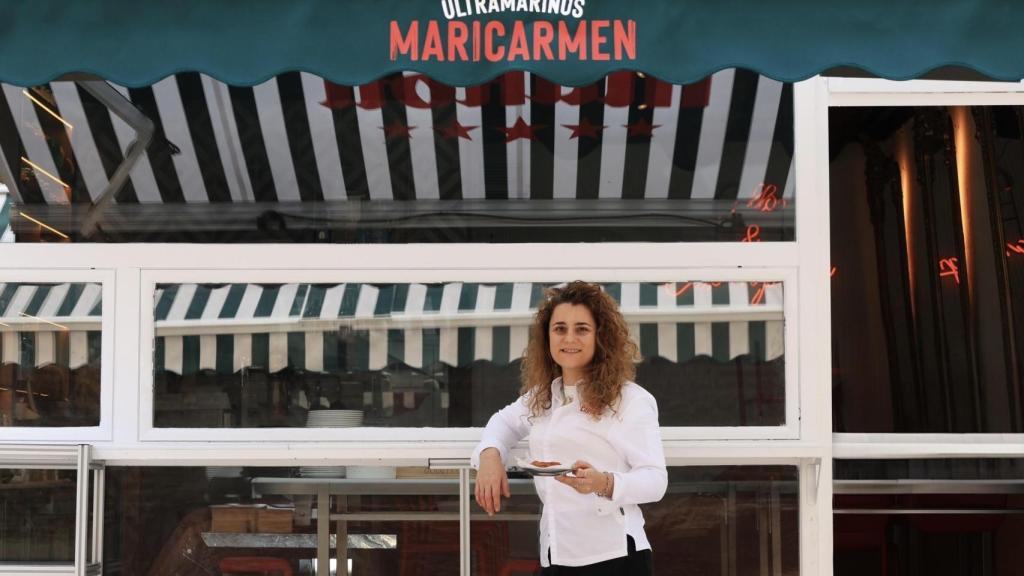 Gemma en Ultramarinos Mari Carmen