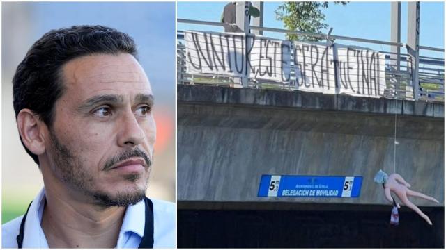 Del Nido Carrasco y la amenaza con un muñeco colgado en un puente