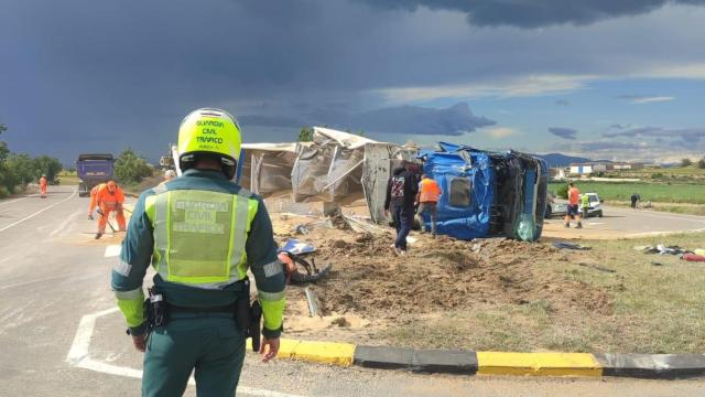 Accidente de tráfico en Huesca