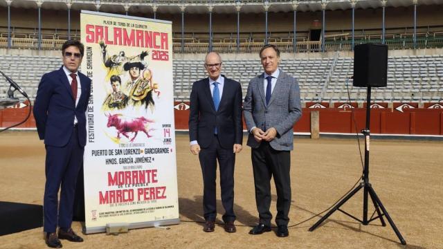 Presentación de los festejos taurinos para las fiestas de San Juan de Sahagún en Salamanca