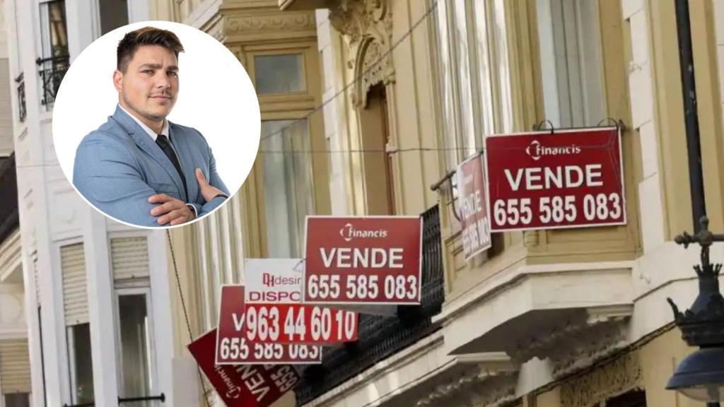Matias Elalle, agente inmobiliario.