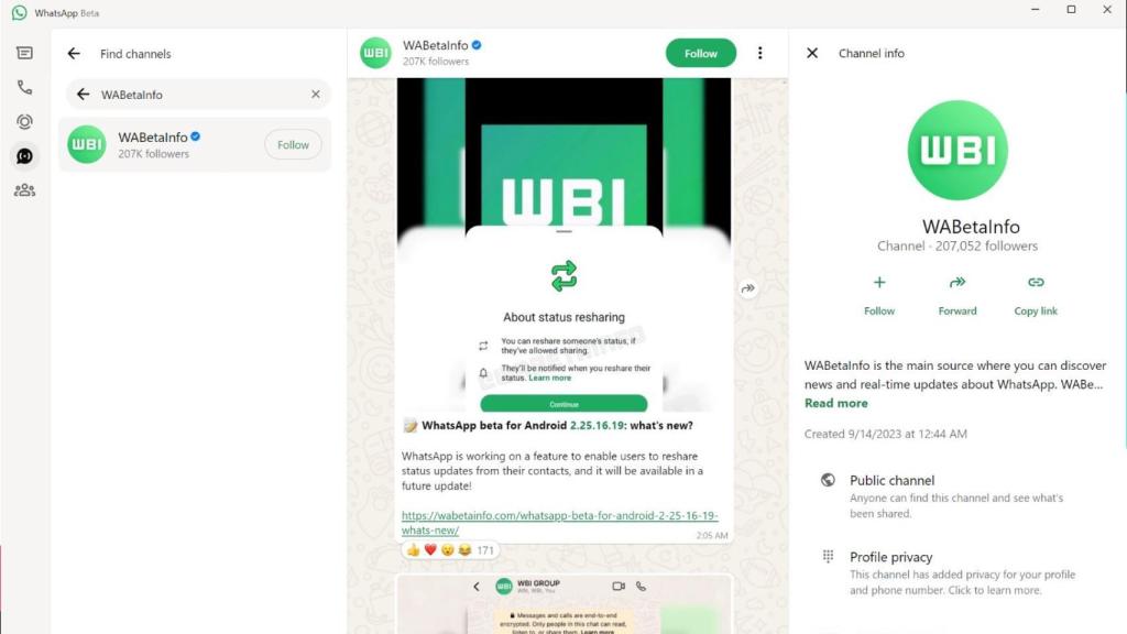 WhatsApp for Windows