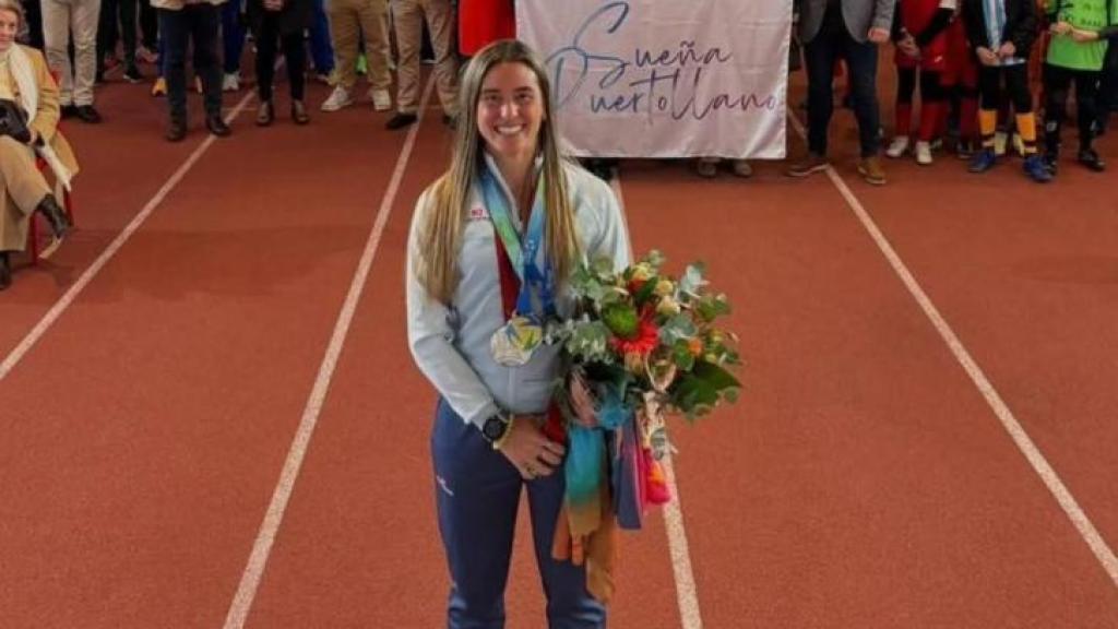La medallista paralímpica castellanomanchega Marta Francés. Foto: Instagram @martafrancesgomez.
