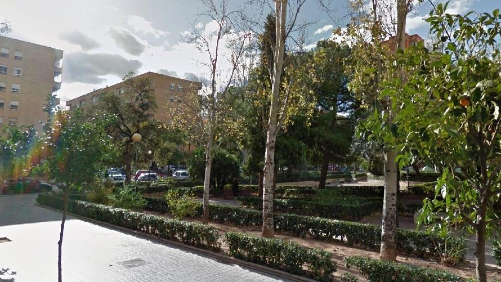 Plaza del Cedro de Valencia. Maps