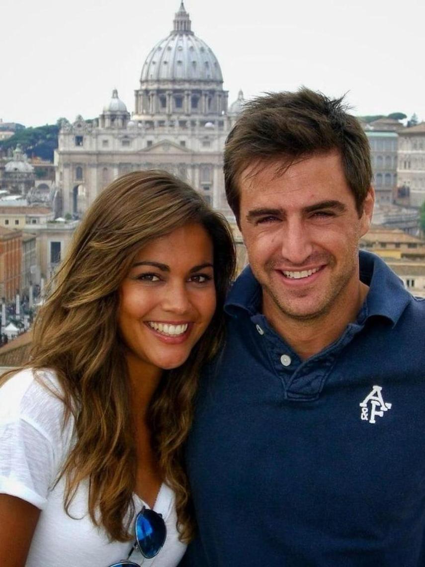 Lara Álvarez y Perico Durán, en una imagen de archivo que ella compartió en sus redes sociales.