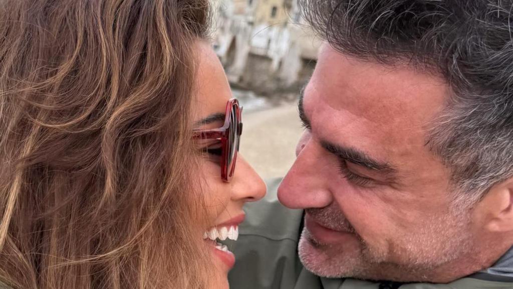 Lara Álvarez y Perico Durán, en una imagen de las redes sociales.