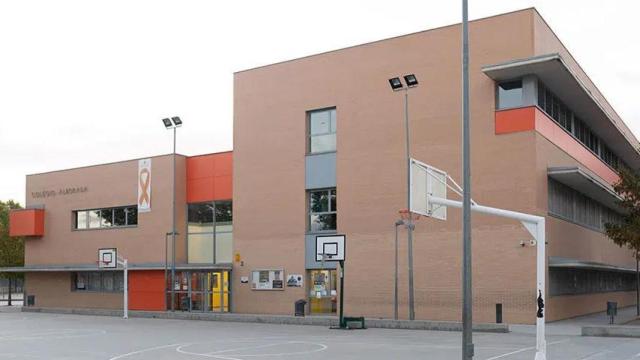 Fachada del Colegio Alborada de Alcalá de Henares.