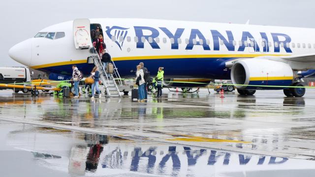 Avión de Ryanair