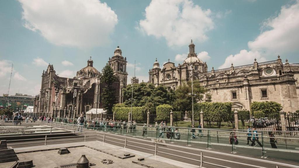 Plaza de la Constitución en Ciudad de México