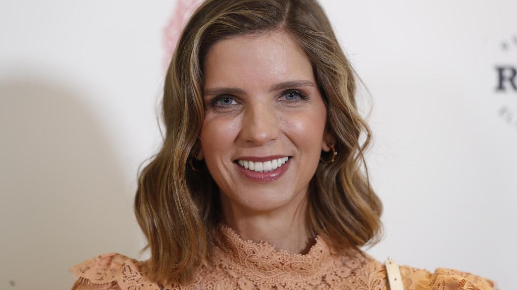 Margarita Vargas en un acto público.