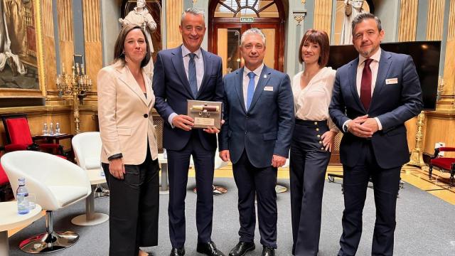 Entrega del premio.