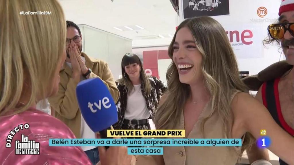Ángela Fernández, la nueva copresentadora del 'Grand Prix'.