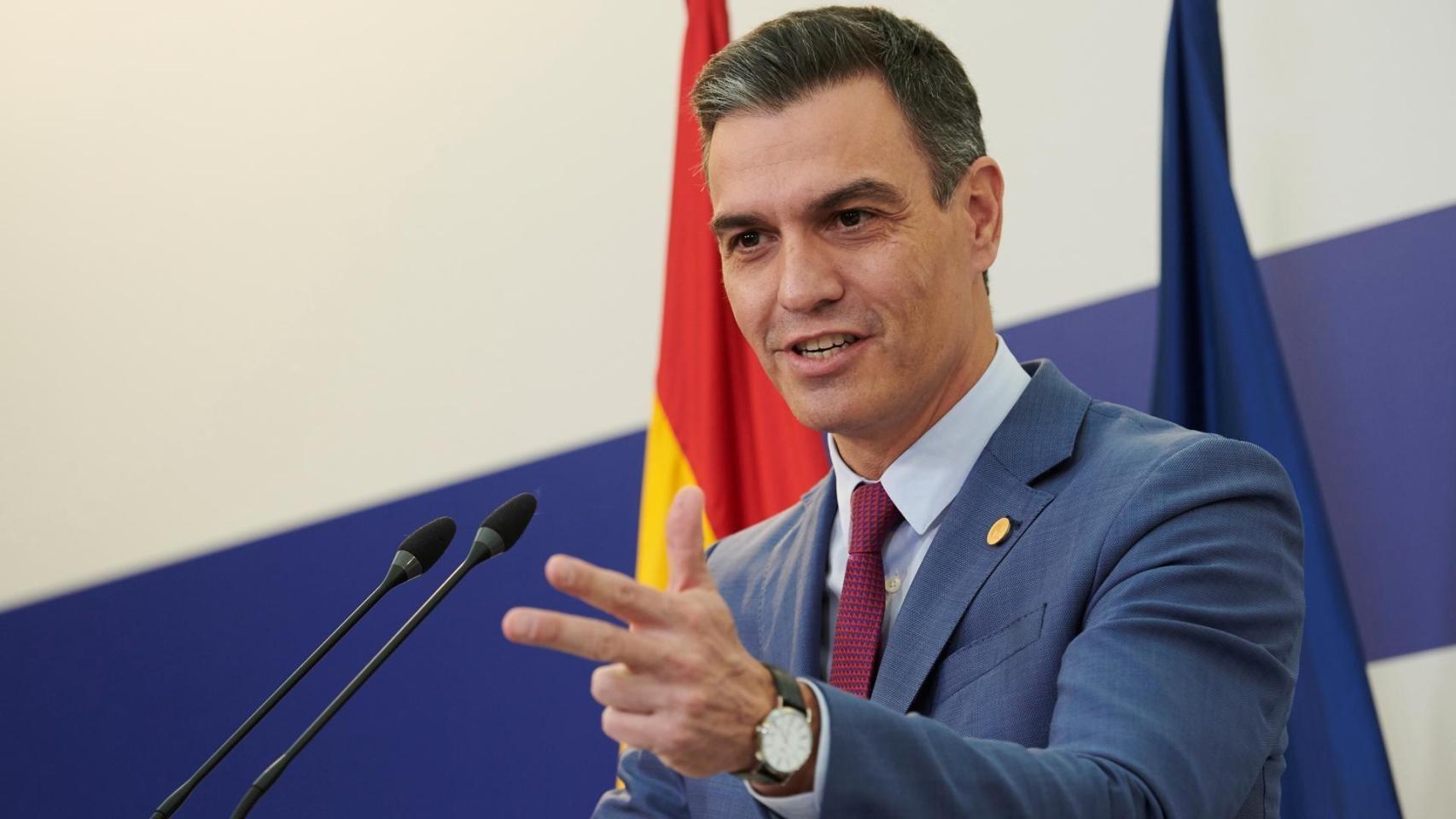 Pedro Sánchez, presidente del Gobierno.