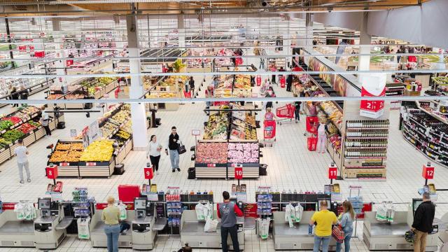 Hipermercado de Alcampo en una imagen de archivo.