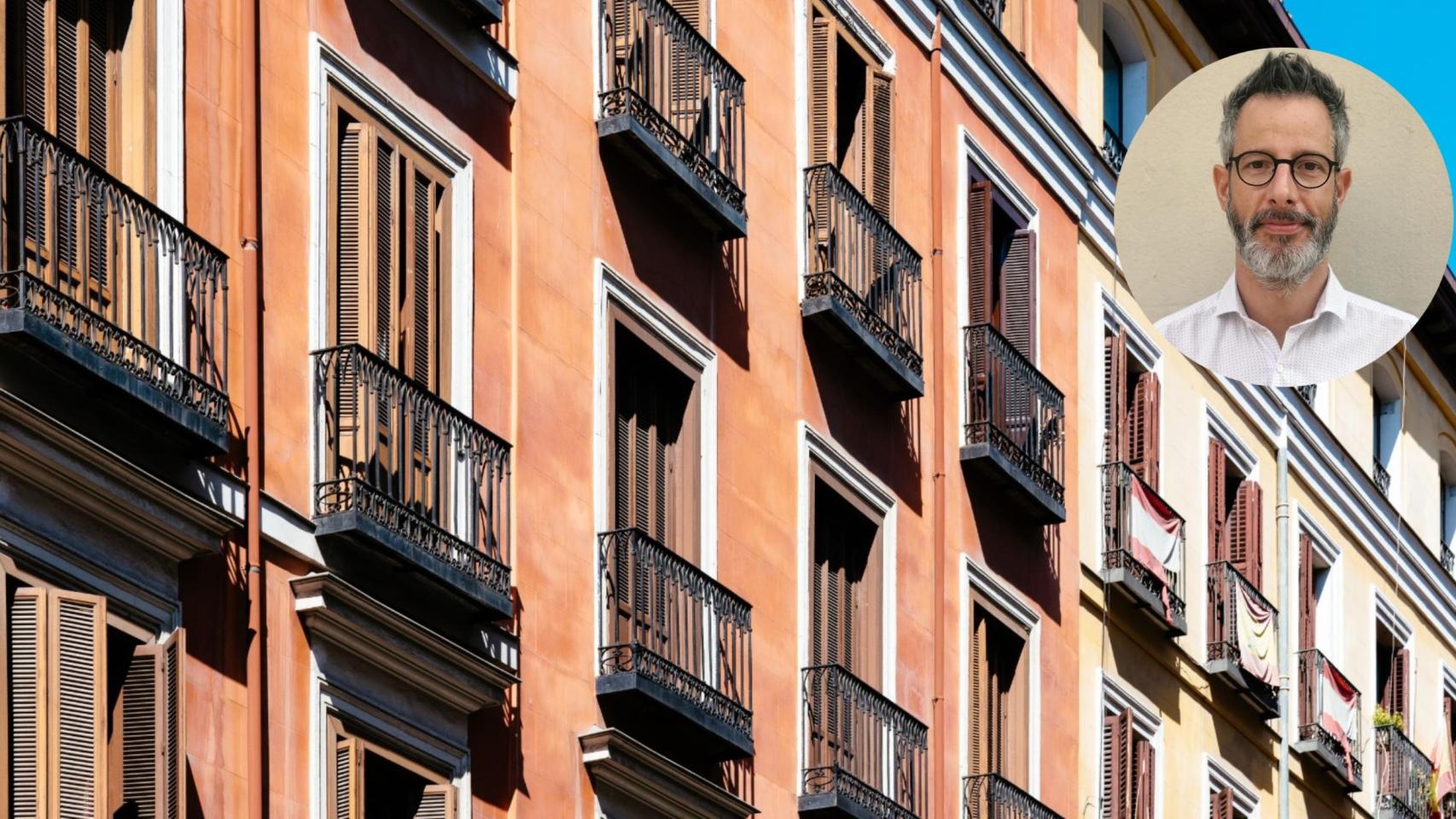 Montaje de Ferran Font con viviendas