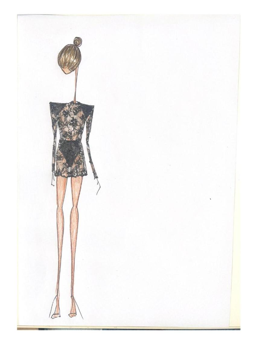 Boceto Rocío.