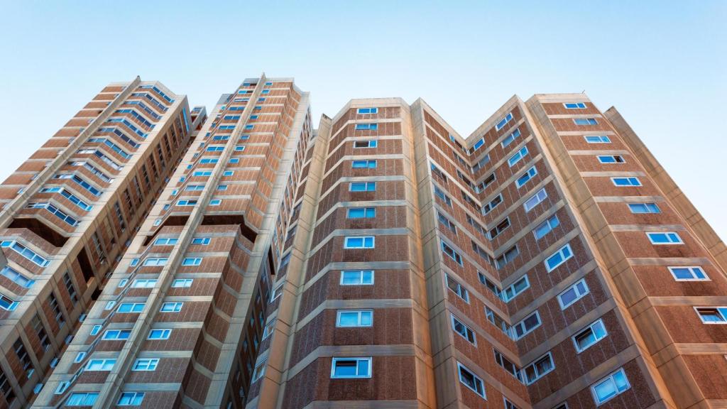 Edificio de viviendas en A Coruña.