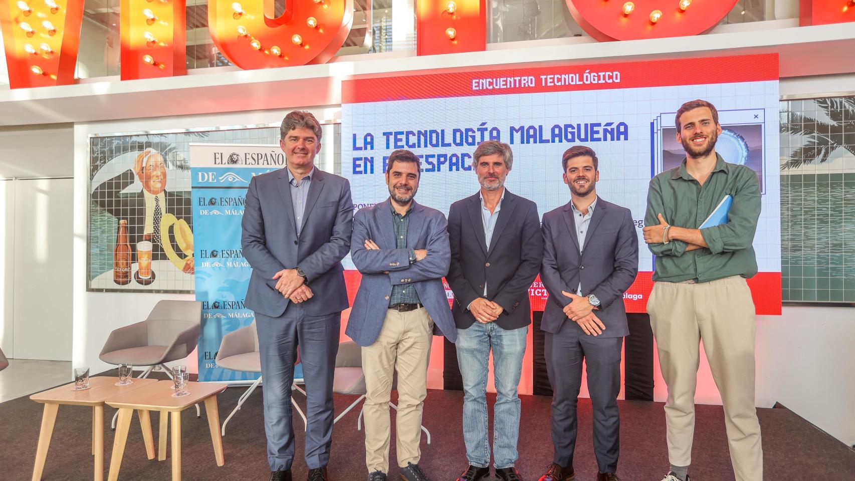 Fotogalería | Así fue el XXXII Encuentro Tecnológico de EL ESPAÑOL de Málaga, sobre el espacio