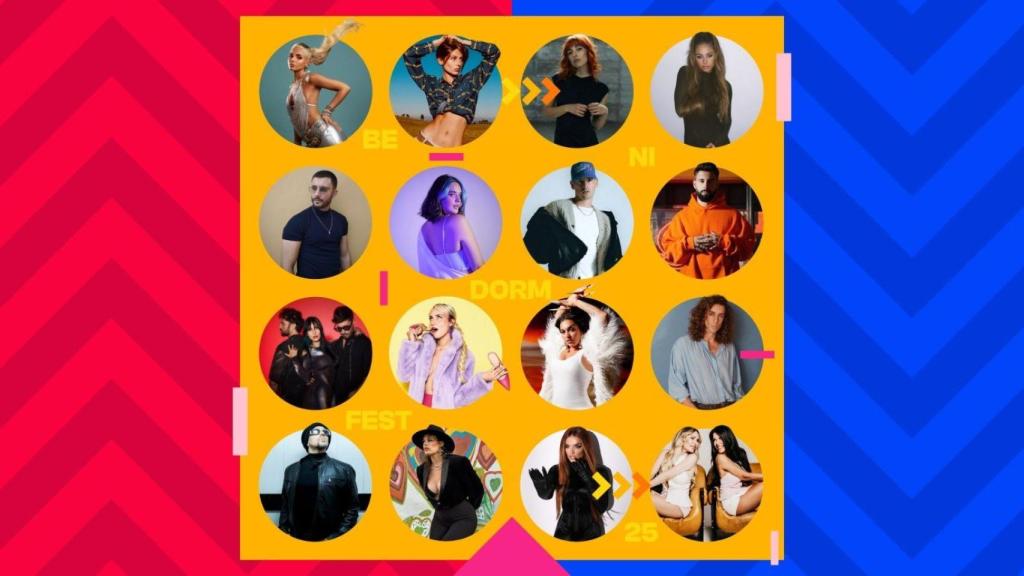 Los concursantes del Benidorm Fest 2025.