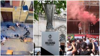 Hooligans de Tottenham y United siembran el caos en San Sebastián, Santander y Bilbao