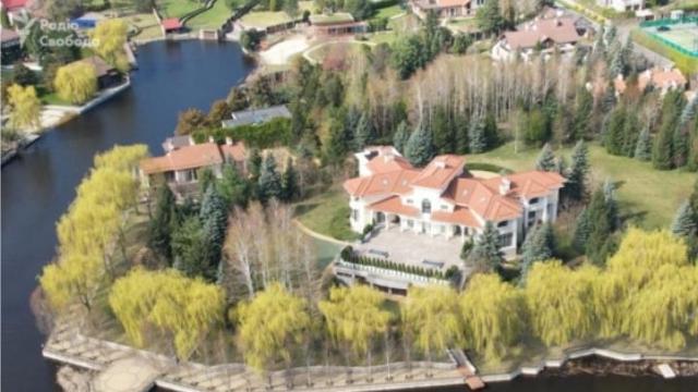 La mansión del abogado asesinado.