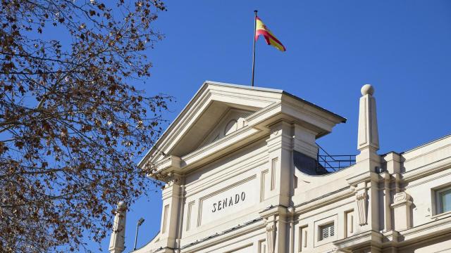 Fachada del Senado.