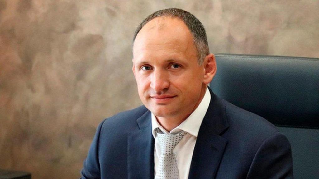 Imagen de archivo de Oleh Tatarov, subdirector de la Oficina del Presidente de Ucrania por Zelenski.