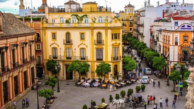 Un barrio de Sevilla.
