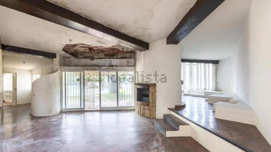 Imagen del interior de la casa que pertenecía a Teresa Rabal durante 40 años.