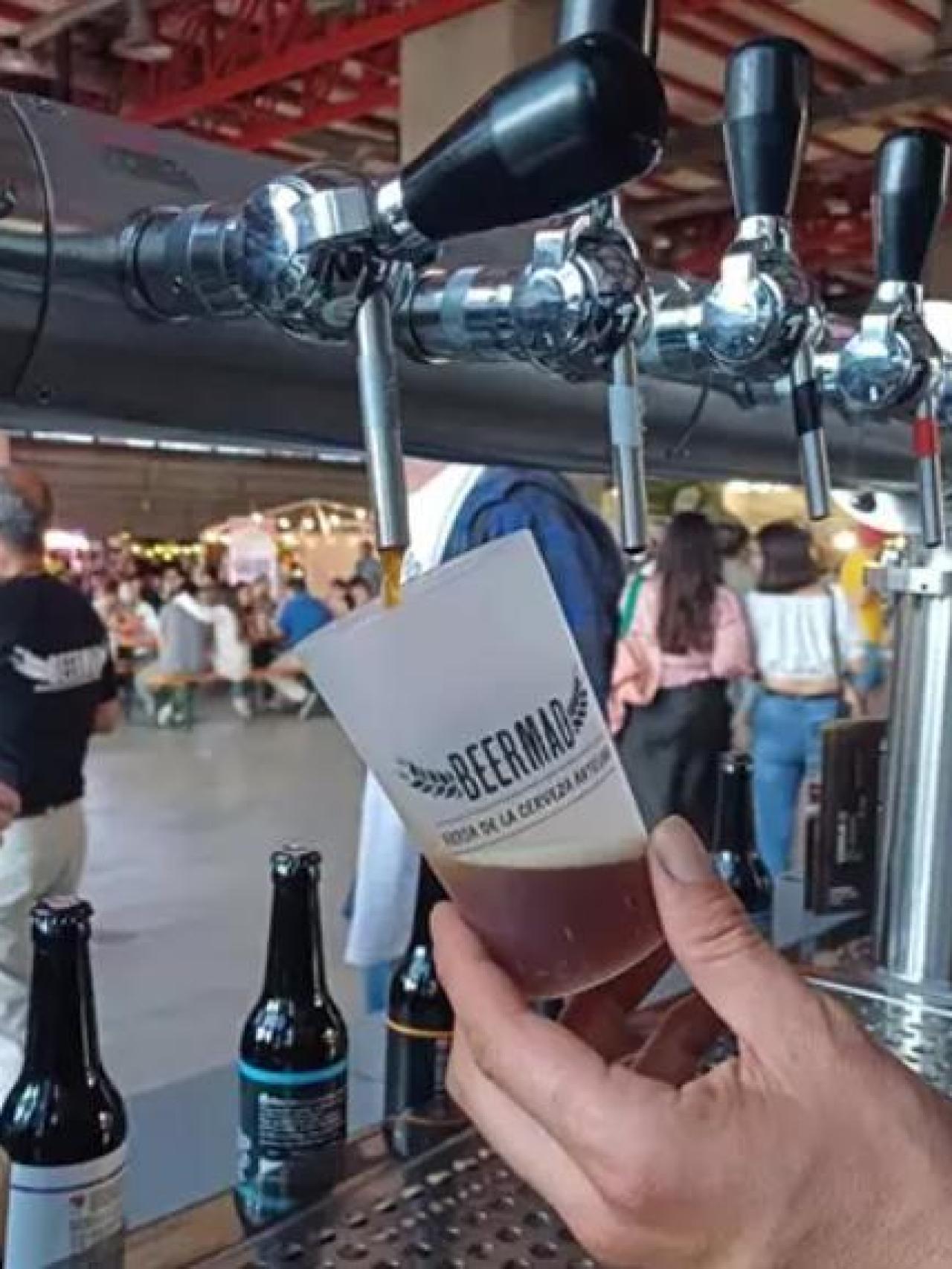 Feria de la cerveza artesana.