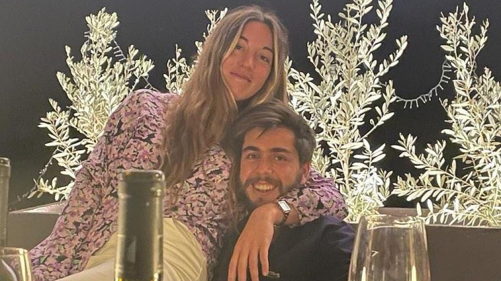 Belén Domínguez y Emilio Gomariz en las redes sociales.